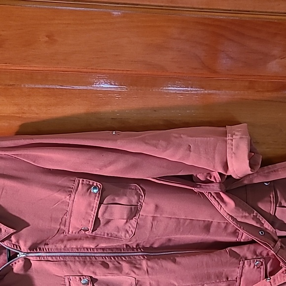 WOMANS MG COLLECTION NEW YORK PARIS DRESS CINNAMON COLOR  SIZE 10 - Picture 7 of 9